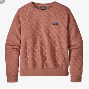 Patagonia quilted crew neck